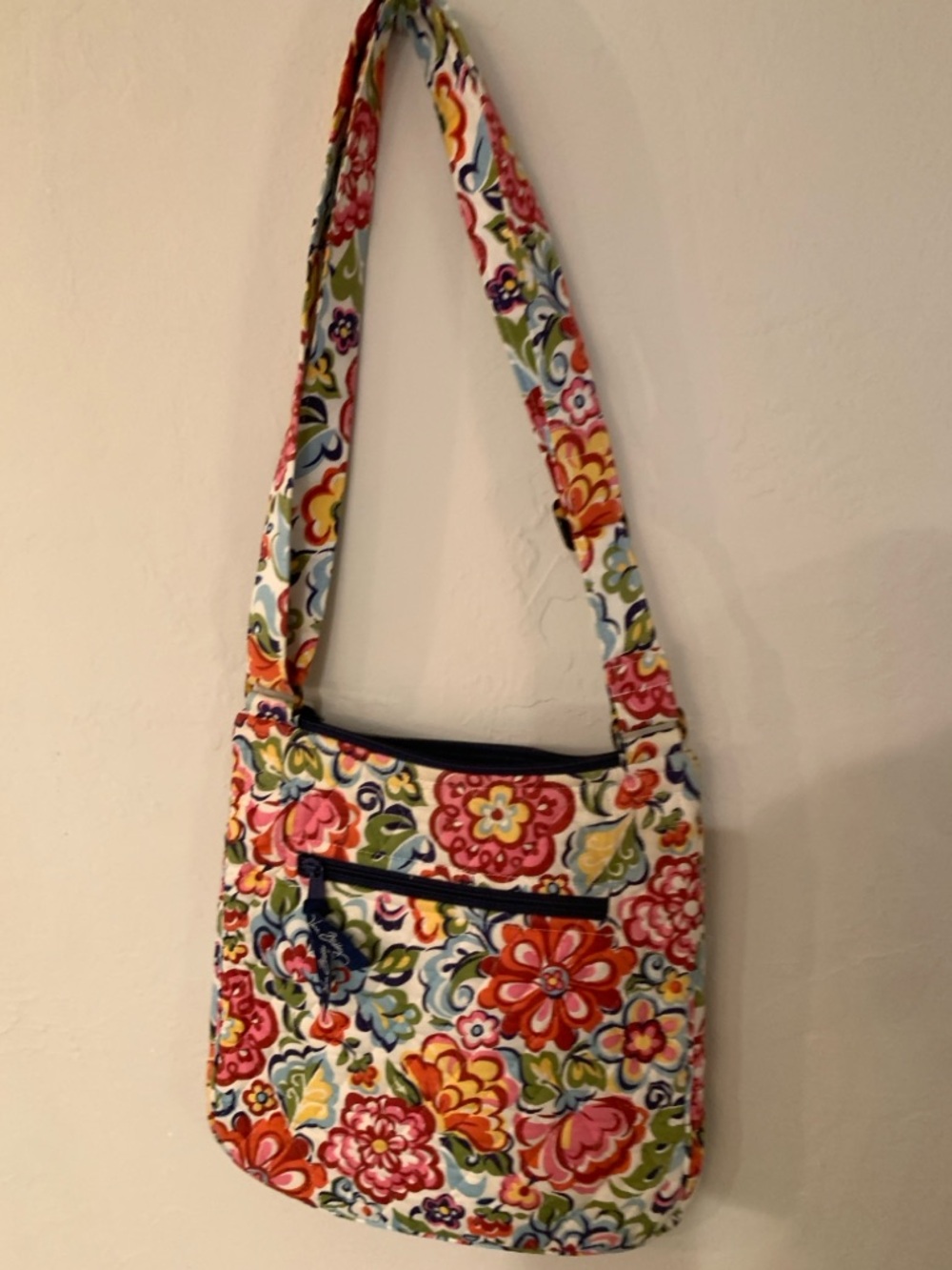 Vera Bradley Cute Floral Quilted Crossbody Bag - Multicolor